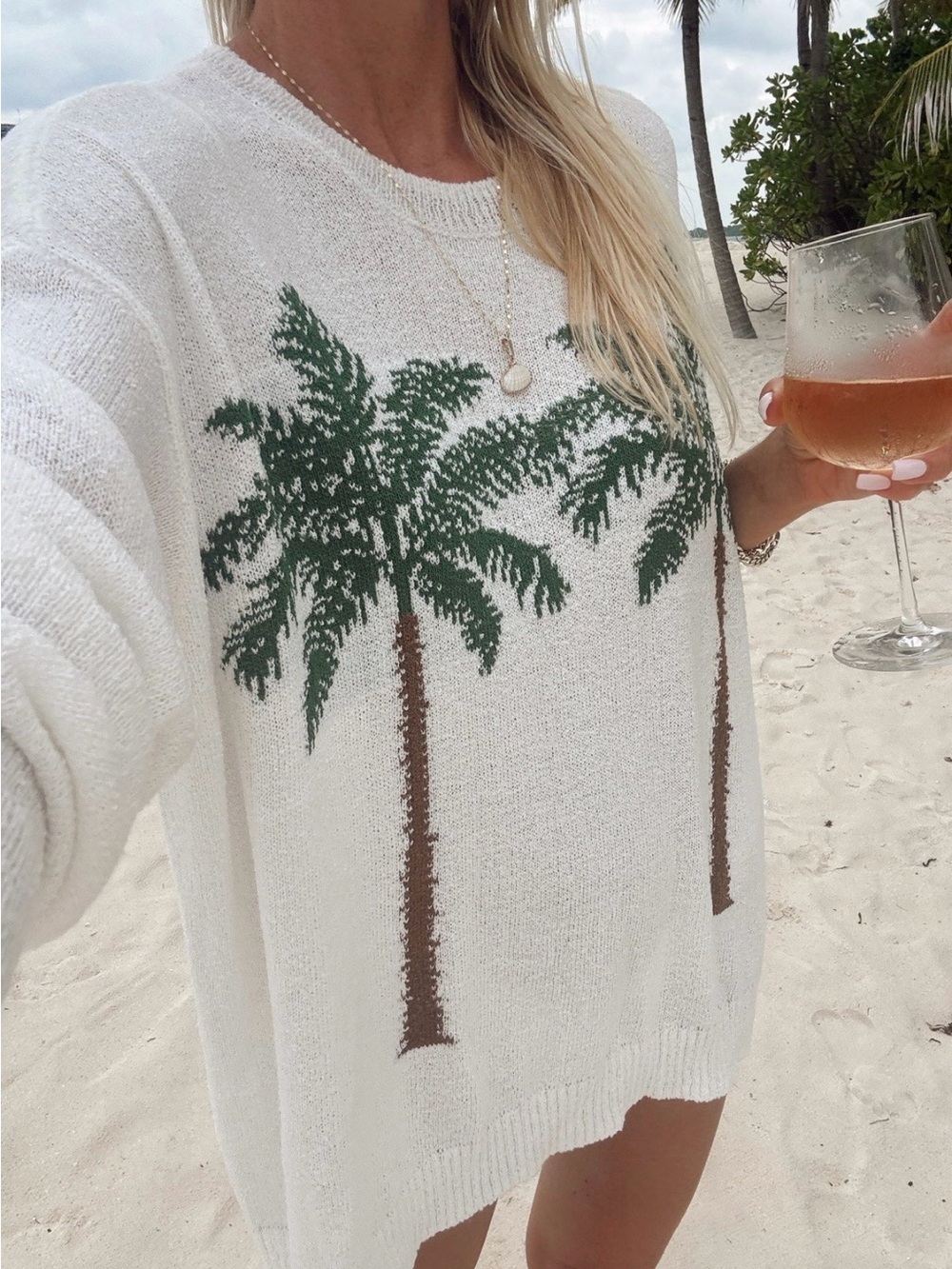 Show Me Your Mumu-  Woodsy, Palm
Sweater XS